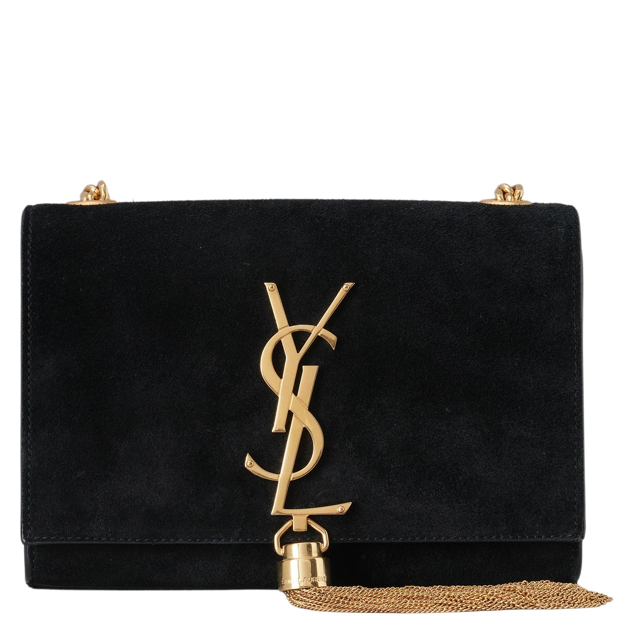 YVES SAINT LAURENT(USED)생로랑 스웨이드 케이트 테슬백 미니